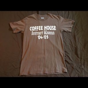 Vintage Coffe House Instant Karma T-shirt